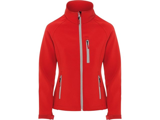 картинка Куртка софтшелл "Antartida" женская, красный от магазина Одежда+