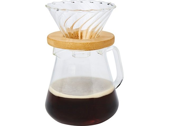 картинка Стеклянная кофеварка Geis объемом 500 мл, natural от магазина Одежда+