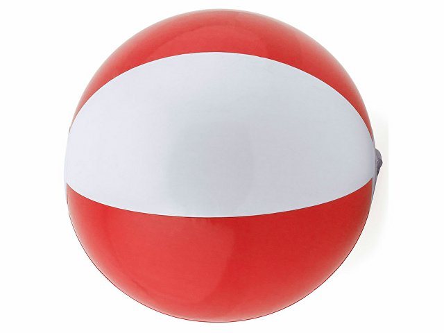 картинка Надувной мяч SAONA, белый/красный от магазина Одежда+