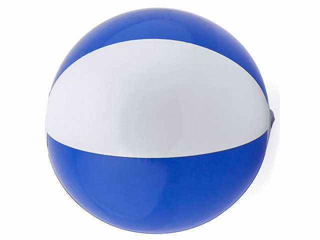 картинка Надувной мяч SAONA, белый/королевский синий от магазина Одежда+