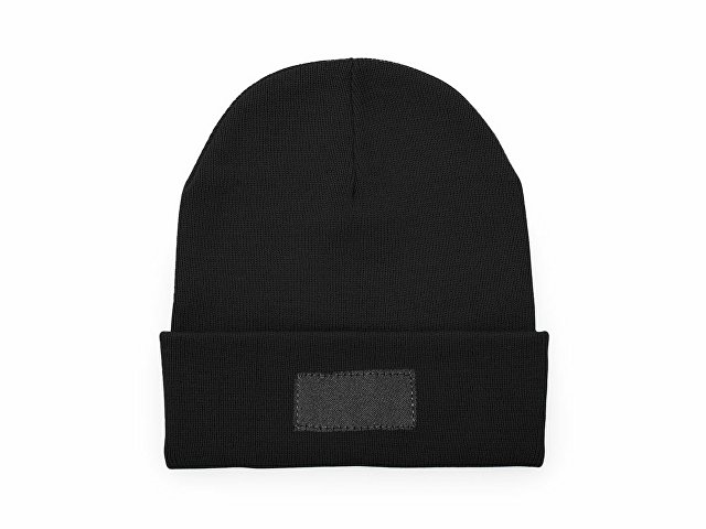 картинка Вязаная шапка BULNES из двухслойного акрила, черный от магазина Одежда+