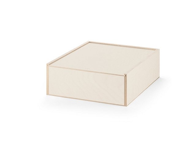 картинка Деревянная коробка BOXIE WOOD L, натуральный от магазина Одежда+