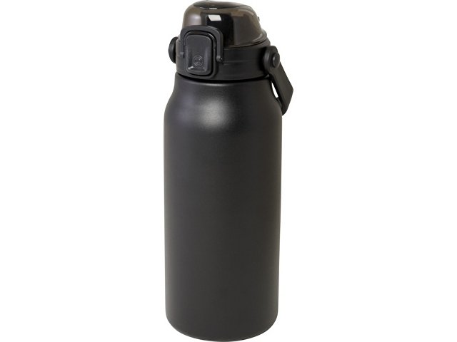 картинка Медная бутылка Giganto из переработанной нержавеющей стали объемом 1600 мл с вакуумной изоляцией - Черный от магазина Одежда+