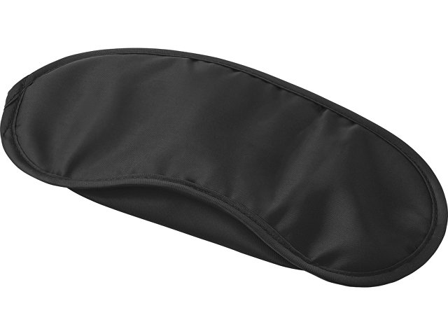 картинка Маска для глаз Travel из нейлона (190T) с двойными резинками, черный от магазина Одежда+