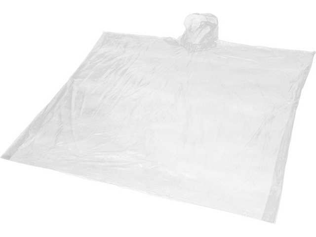картинка Одноразовый дождевик Mayan с чехлом для хранения из материалов, переработанных по стандарту GRS - Белый от магазина Одежда+