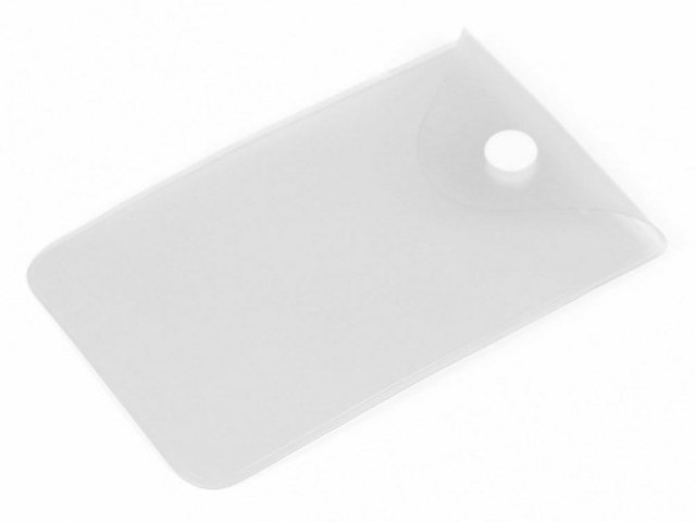 картинка Прозрачный кармашек PVC, белый цвет от магазина Одежда+