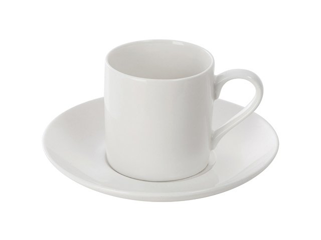 картинка Кофейная пара прямой формы Espresso, 100мл, белый от магазина Одежда+