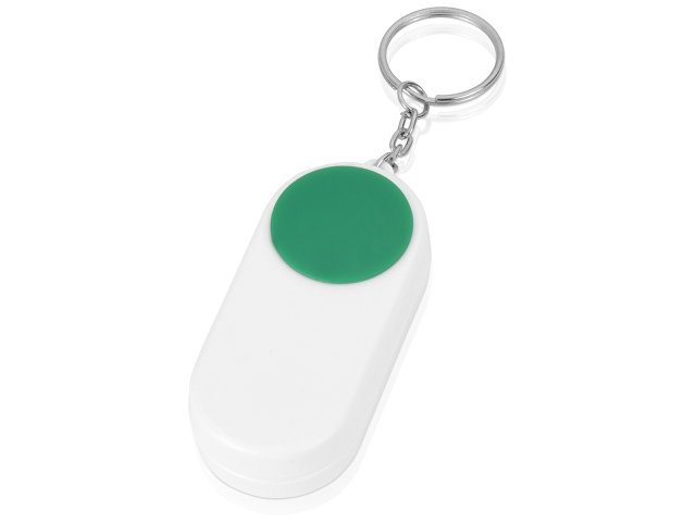 картинка Брелок-футляр для  таблеток «Pill», белый/зеленый от магазина Одежда+