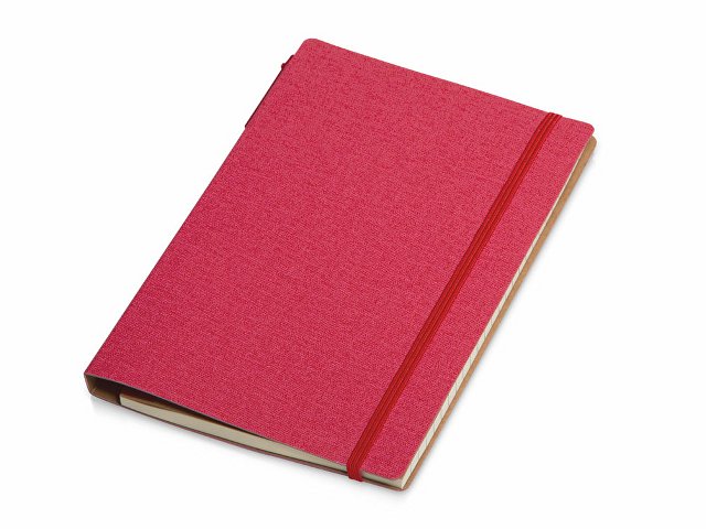 картинка Блокнот с ручкой и набором стикеров А5 "Write and stick", красный от магазина Одежда+