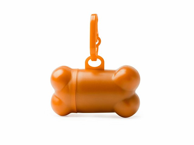 картинка Диспенсер SIMBA для пакетов для домашних животных, оранжевый от магазина Одежда+