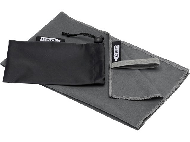 картинка Pieter GRS сверхлегкое быстросохнущее полотенце 30x50 см - Серый от магазина Одежда+