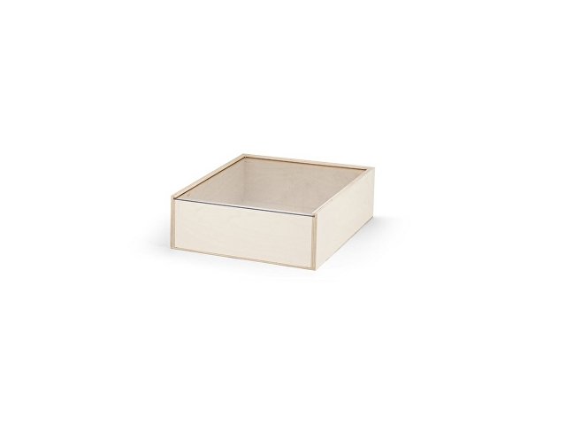 картинка Деревянная коробка BOXIE CLEAR S, натуральный от магазина Одежда+