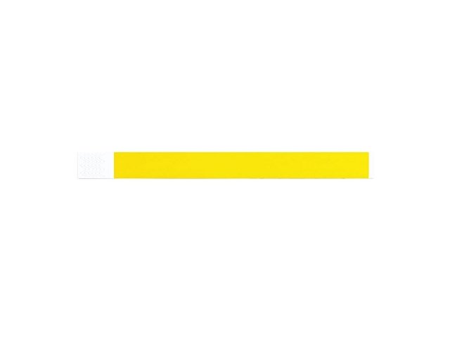 картинка Браслет для мероприятий PARTY с индивидуальной нумерацией, желтый от магазина Одежда+