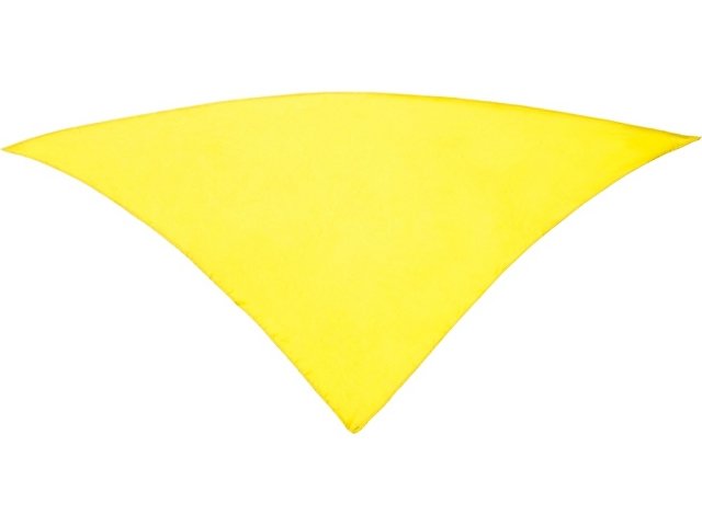 картинка Шейный платок FESTERO треугольной формы, желтый от магазина Одежда+