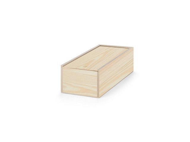 картинка Деревянная коробка BOXIE WOOD M, натуральный темный от магазина Одежда+
