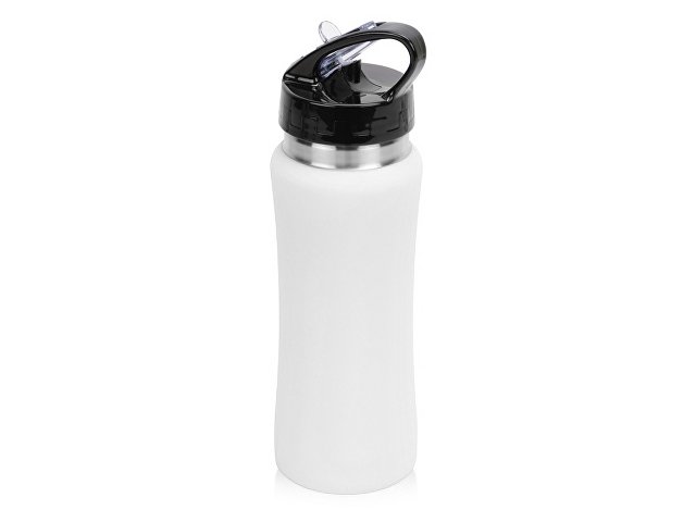 картинка Бутылка спортивная "Коста-Рика" 600мл, белый (P) от магазина Одежда+