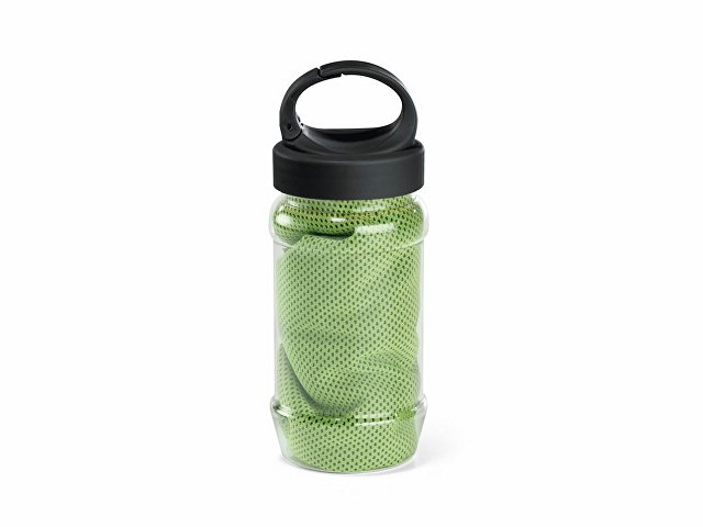 картинка ARTX PLUS. Полотенце для спорта с бутылкой, Светло-зеленый от магазина Одежда+