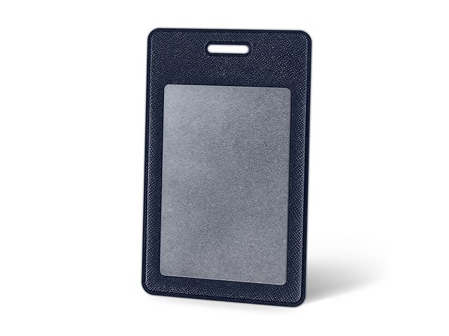 картинка Вертикальный карман из экокожи для карты "Favor", темно-синий от магазина Одежда+