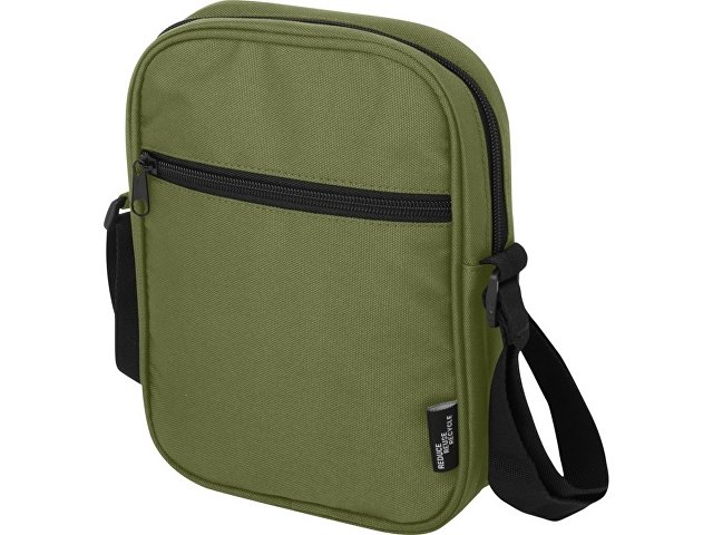 картинка Byron сумка через плечо из переработанных материалов по стандарту GRS объемом 2 л - Оливковый от магазина Одежда+