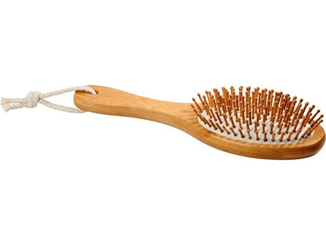 картинка Массажная щетка для волос Cyril из бамбука, натуральный от магазина Одежда+