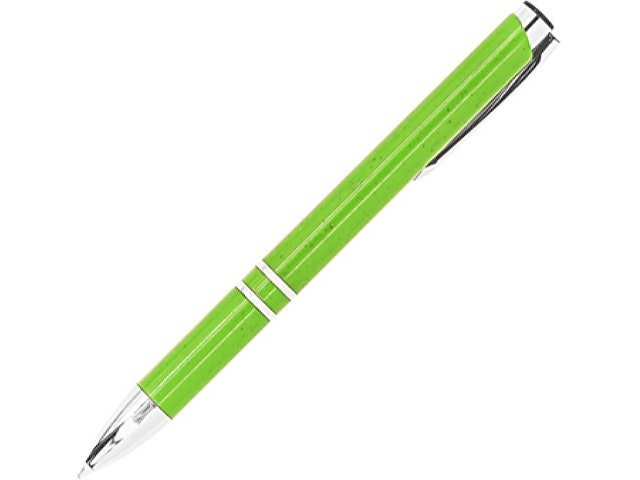 картинка Ручка шариковая HAYEDO из пшеничного волокна, зеленое яблоко от магазина Одежда+
