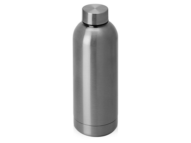 картинка Вакуумная термобутылка "Cask" Waterline, 500 мл, серебристый глянцевый (P) от магазина Одежда+