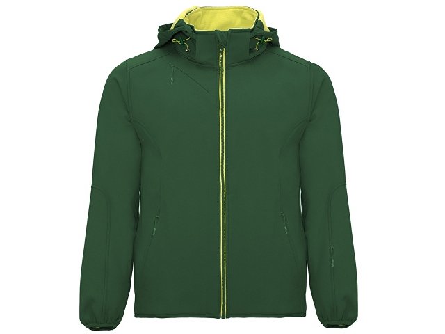 картинка Куртка софтшелл "Siberia" мужская, бутылочный зеленый от магазина Одежда+