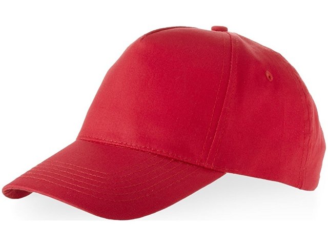 картинка Бейсболка "Memphis" 5-ти панельная 165 гр, красный (P) от магазина Одежда+