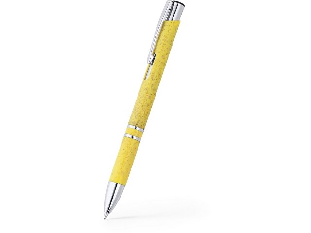 картинка Ручка шариковая HAYEDO из пшеничного волокна, желтый от магазина Одежда+