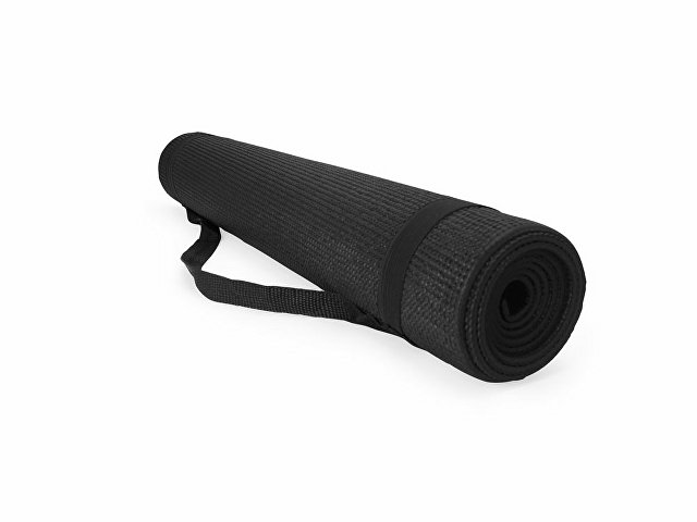 картинка Легкий коврик для йоги CHAKRA, черный от магазина Одежда+