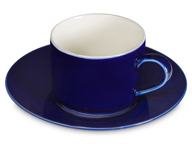 картинка Чайная пара прямой формы Phyto, 250мл, темно-синий от магазина Одежда+