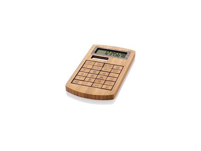 картинка Калькулятор 8-ми разрядный "Eugene", коричневый от магазина Одежда+